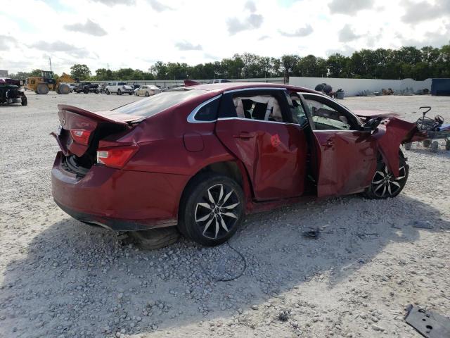 1G1ZG5ST5LF135170 - 2020 CHEVROLET MALIBU RS MAROON photo 3