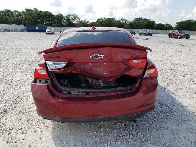 1G1ZG5ST5LF135170 - 2020 CHEVROLET MALIBU RS MAROON photo 6