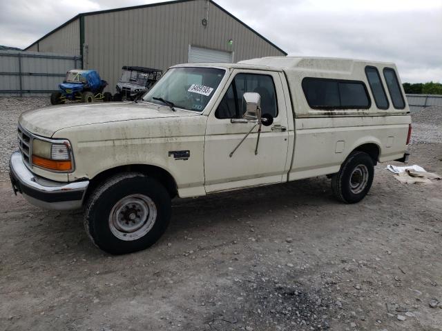 1FTHF25F9VEA35656 - 1997 FORD F250 BEIGE photo 1