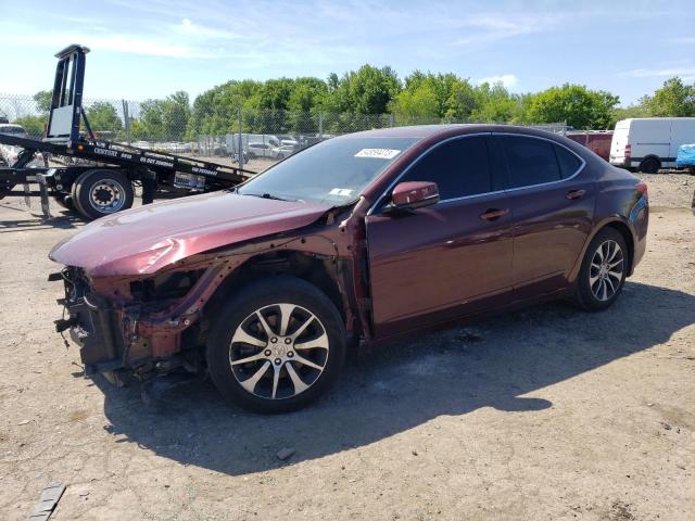 19UUB1F32GA014183 - 2016 ACURA TLX BURGUNDY photo 1