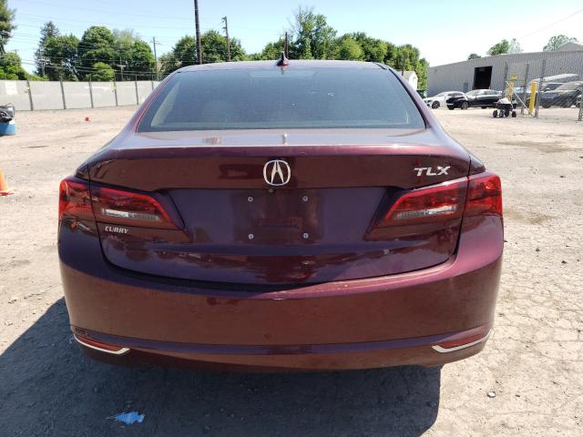 19UUB1F32GA014183 - 2016 ACURA TLX BURGUNDY photo 6