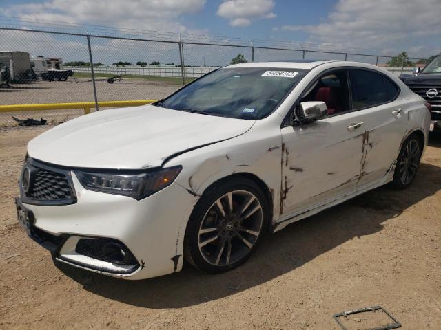 19UUB3F67JA006514 - 2018 ACURA TLX TECH+A WHITE photo 1