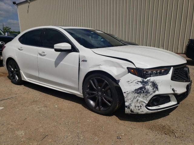 19UUB3F67JA006514 - 2018 ACURA TLX TECH+A WHITE photo 4