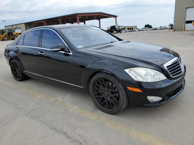 WDDNG71X37A094360 - 2007 MERCEDES-BENZ S 550 BLACK photo 4