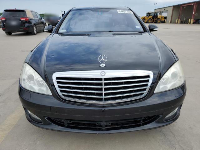 WDDNG71X37A094360 - 2007 MERCEDES-BENZ S 550 BLACK photo 5