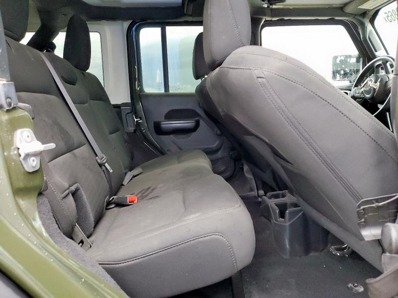 1C4HJXDG7MW708491 - 2021 JEEP WRANGLER U SPORT Grün Foto 11