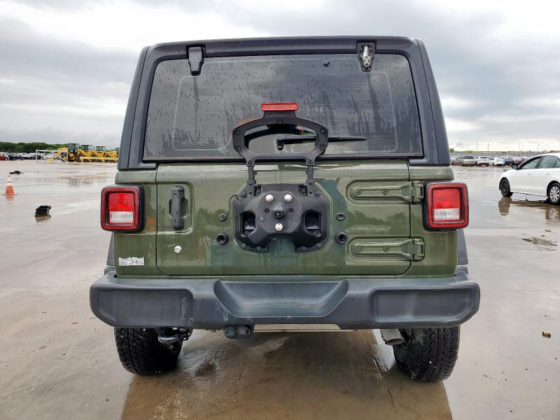 1C4HJXDG7MW708491 - 2021 JEEP WRANGLER U SPORT Grün Foto 6