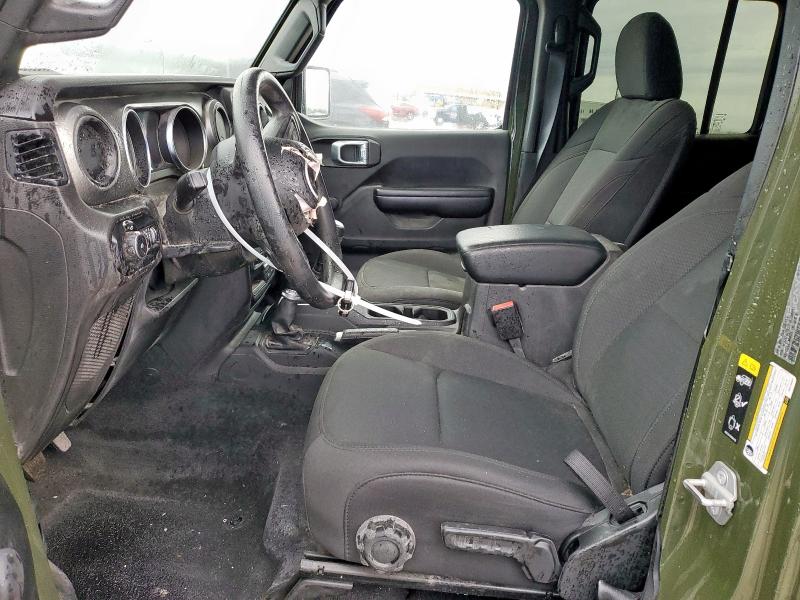 1C4HJXDG7MW708491 - 2021 JEEP WRANGLER U SPORT Grün Foto 7