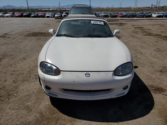 JM1NB3530Y0155681 - 2000 MAZDA MX-5 MIATA BASE WHITE photo 5