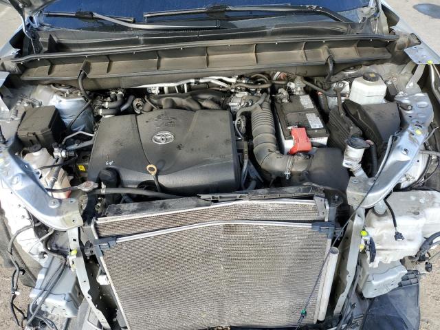 5TDHZRBH2MS555177 - 2021 TOYOTA HIGHLANDER XLE SILVER photo 12