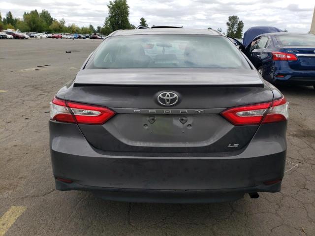 4T1B11HK7JU526682 - 2018 TOYOTA CAMRY L GRAY photo 6