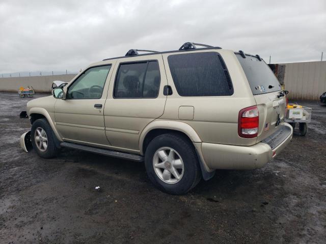 JN8AR07Y2YW426842 - 2000 NISSAN PATHFINDER LE BEIGE photo 2