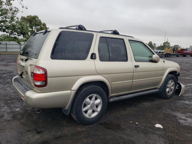 JN8AR07Y2YW426842 - 2000 NISSAN PATHFINDER LE BEIGE photo 3