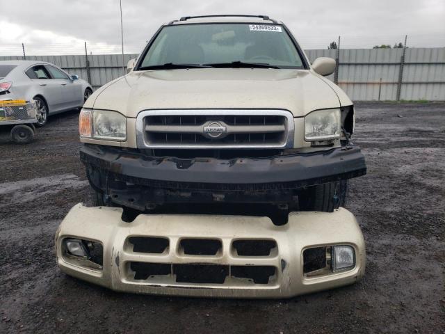 JN8AR07Y2YW426842 - 2000 NISSAN PATHFINDER LE BEIGE photo 5