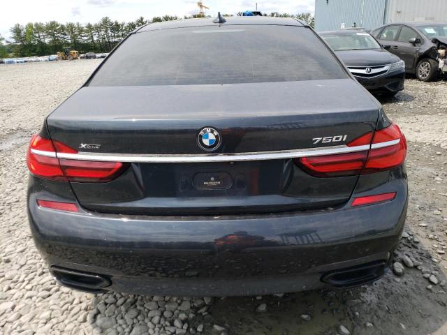 WBA7F2C5XGG418225 - 2016 BMW 750 XI GRAY photo 6