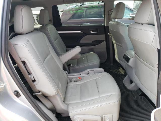 5TDJKRFH2FS188185 - 2015 TOYOTA HIGHLANDER XLE Plata foto 10