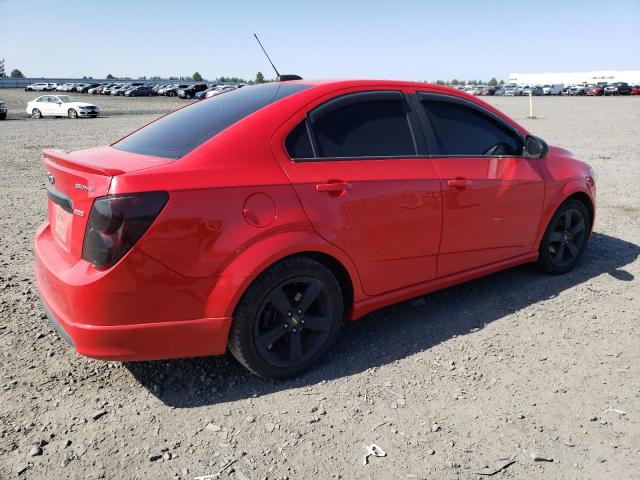 1G1JG5SB6G4103480 - 2016 CHEVROLET SONIC RS RED photo 3