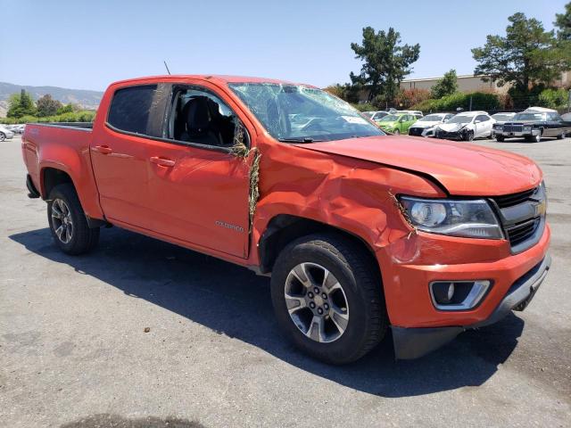 1GCGSDE33G1340783 - 2016 CHEVROLET COLORADO Z71 ORANGE photo 4