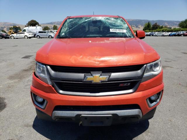 1GCGSDE33G1340783 - 2016 CHEVROLET COLORADO Z71 ORANGE photo 5