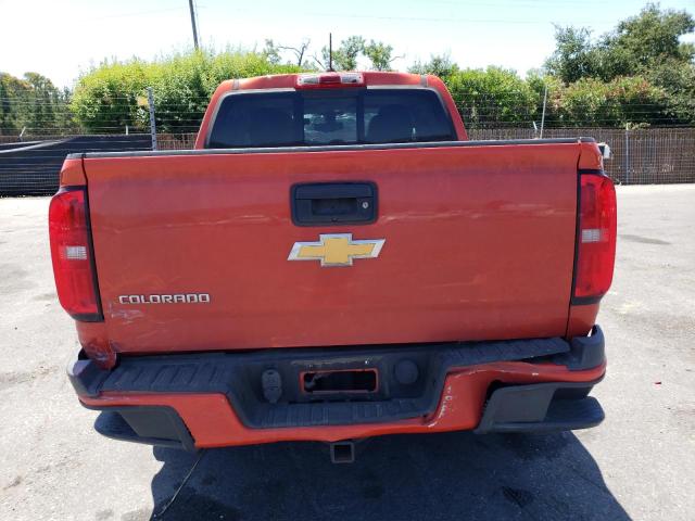 1GCGSDE33G1340783 - 2016 CHEVROLET COLORADO Z71 ORANGE photo 6