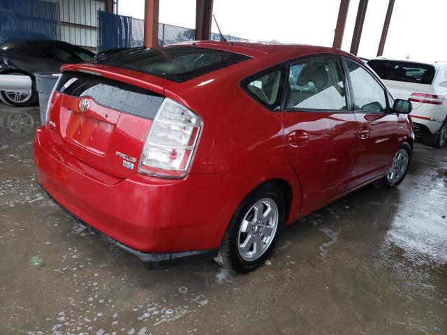 JTDKB20U197877988 - 2009 TOYOTA PRIUS RED photo 3