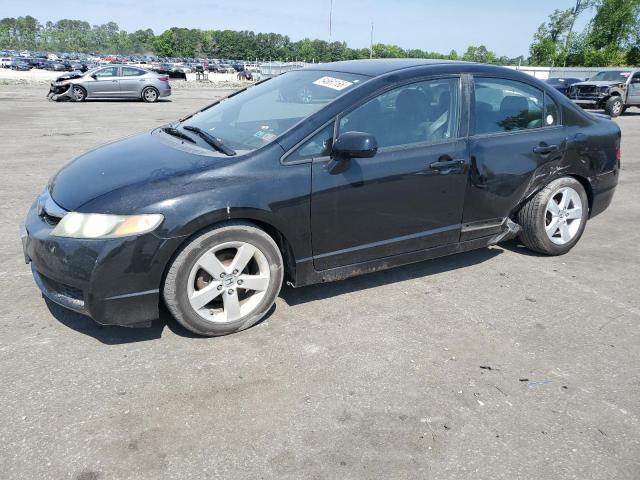 2HGFA1F61AH313162 - 2010 HONDA CIVIC LX-S BLACK photo 1