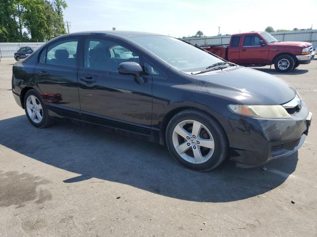 2HGFA1F61AH313162 - 2010 HONDA CIVIC LX-S BLACK photo 4