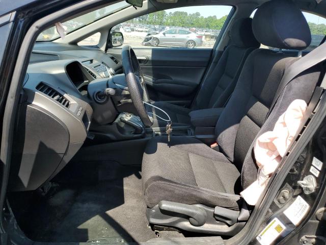 2HGFA1F61AH313162 - 2010 HONDA CIVIC LX-S BLACK photo 7