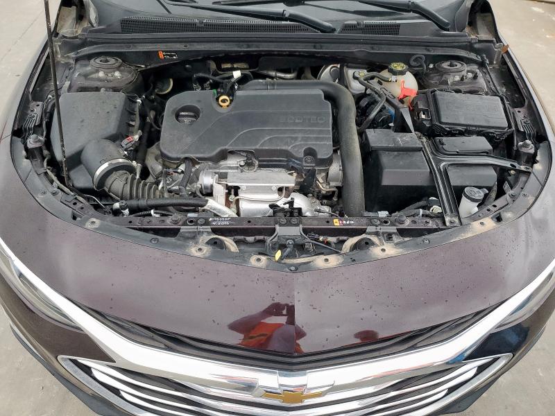 1G1ZD5ST2MF023579 - 2021 CHEVROLET MALIBU LT MAROON photo 11