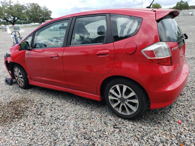 JHMGE8G59DC068123 - 2013 HONDA FIT SPORT RED photo 2