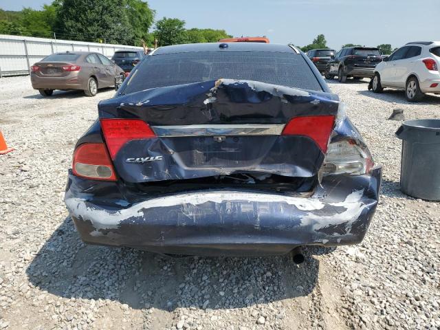 2HGFA16919H526330 - 2009 HONDA CIVIC EXL ლურჯი ფოტო 6
