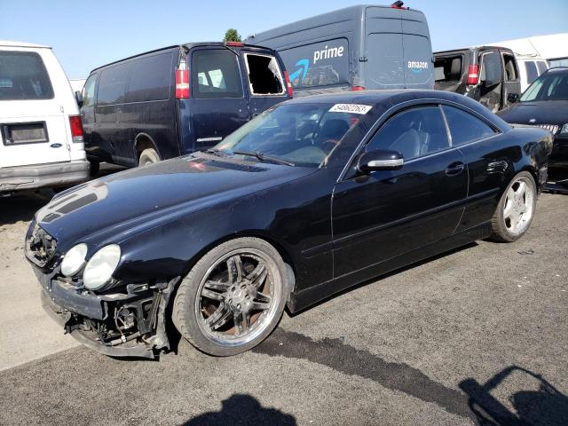 WDBPJ78JX2A022312 - 2002 MERCEDES-BENZ CL 600 BLACK photo 1