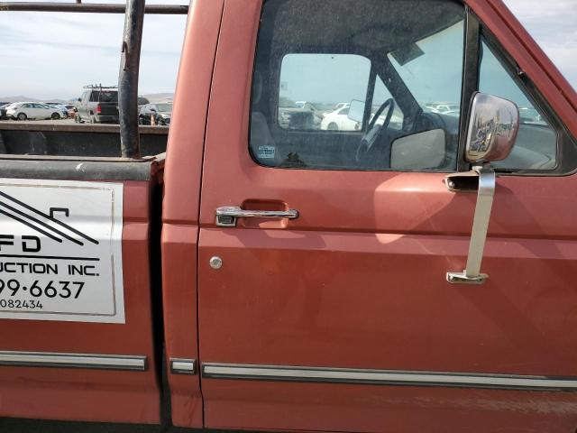 1FTHF25MXRNA64104 - 1994 FORD F250 RED photo 10