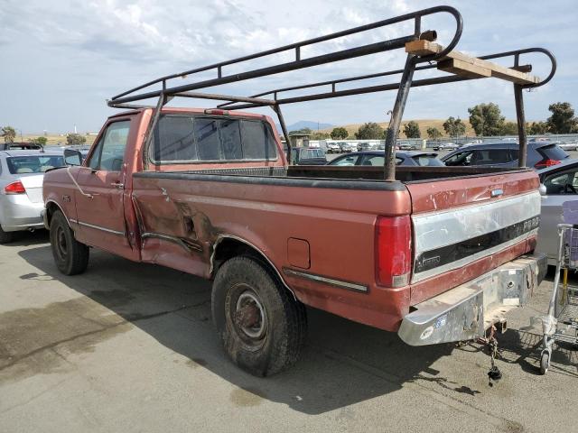 1FTHF25MXRNA64104 - 1994 FORD F250 RED photo 2