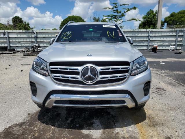 4JGDF6EE5HA925057 - 2017 MERCEDES-BENZ GLS 450 4MATIC SILVER photo 5