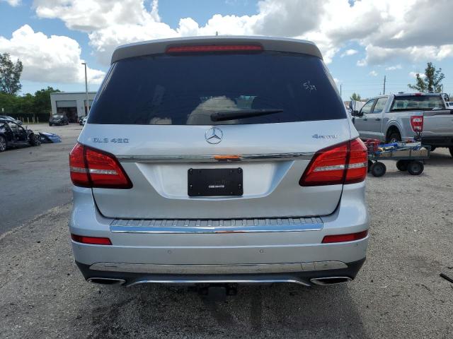 4JGDF6EE5HA925057 - 2017 MERCEDES-BENZ GLS 450 4MATIC SILVER photo 6