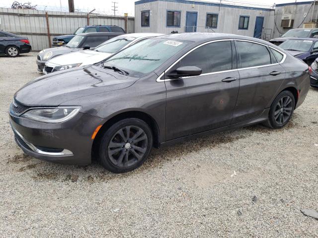 1C3CCCAB5FN742447 - 2015 CHRYSLER 200 LIMITED GRAY photo 1