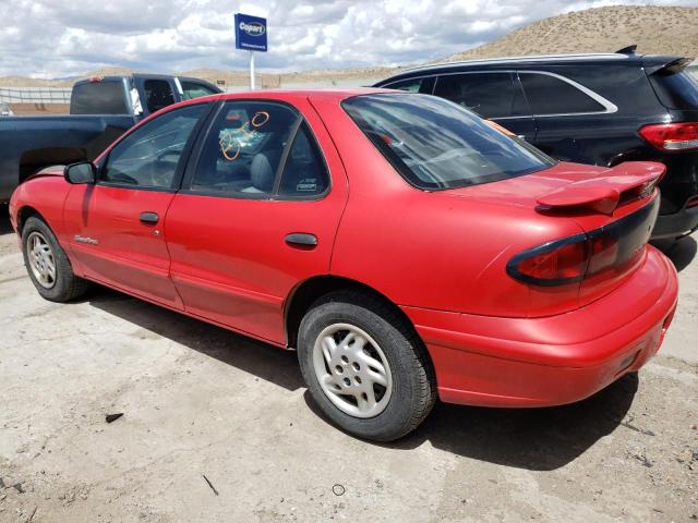 1G2JB5241X7526865 - 1999 PONTIAC SUNFIRE SE RED photo 2