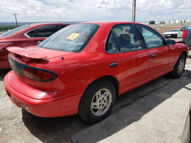 1G2JB5241X7526865 - 1999 PONTIAC SUNFIRE SE RED photo 3