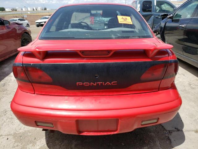 1G2JB5241X7526865 - 1999 PONTIAC SUNFIRE SE RED photo 6