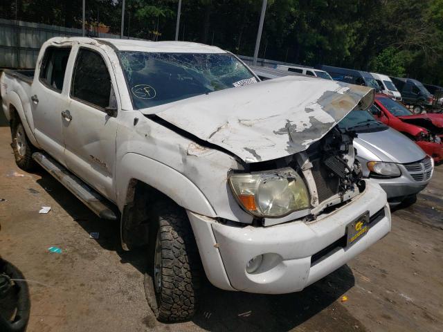 3TMJU62N07M035813 - 2007 TOYOTA TACOMA DOUBLE CAB PRERUNNER WHITE photo 1