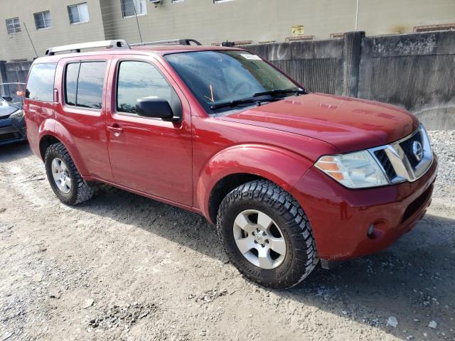 5N1AR1NN1BC603606 - 2011 NISSAN PATHFINDER S 红色 照片 4