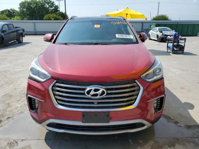 KM8SR4HF0HU241426 - 2017 HYUNDAI SANTA FE SE ULTIMATE RED photo 5