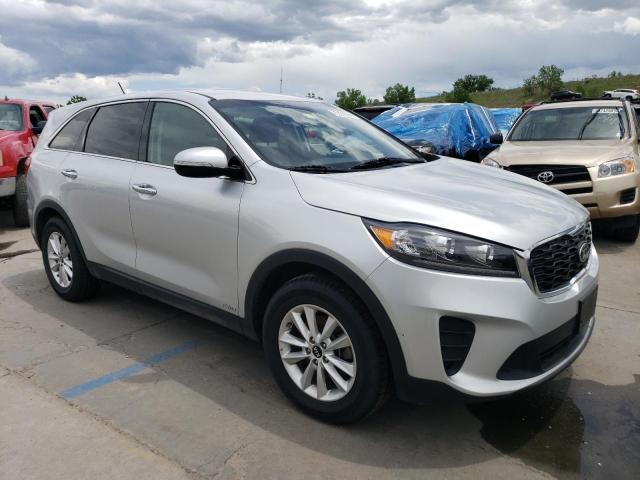 5XYPGDA38KG563191 - 2019 KIA SORENTO L SILVER photo 4