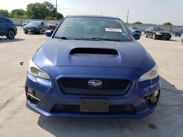 JF1VA1G60F8824339 - 2015 SUBARU WRX LIMITED BLUE photo 5