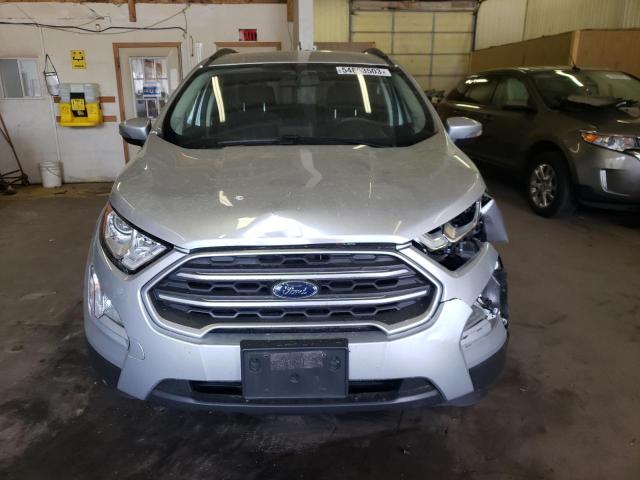 MAJ6S3GLXLC390653 - 2020 FORD ECOSPORT SE 银色 照片 5