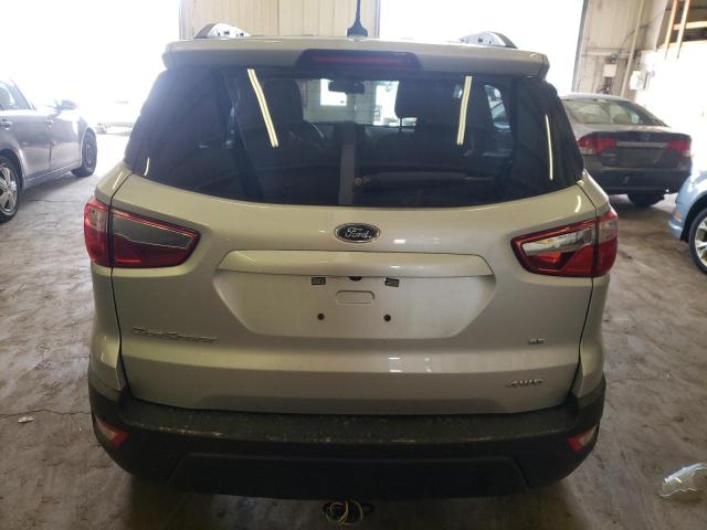 MAJ6S3GLXLC390653 - 2020 FORD ECOSPORT SE 银色 照片 6