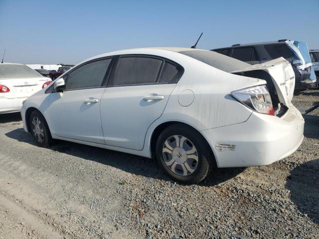 JHMFB4F20CS000060 - 2012 HONDA CIVIC HYBRID أبيض صورة 2