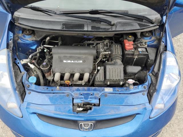 JHMGD38617S032997 - 2007 HONDA FIT S 蓝色 照片 12