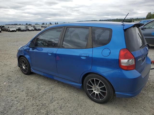 JHMGD38617S032997 - 2007 HONDA FIT S 蓝色 照片 2